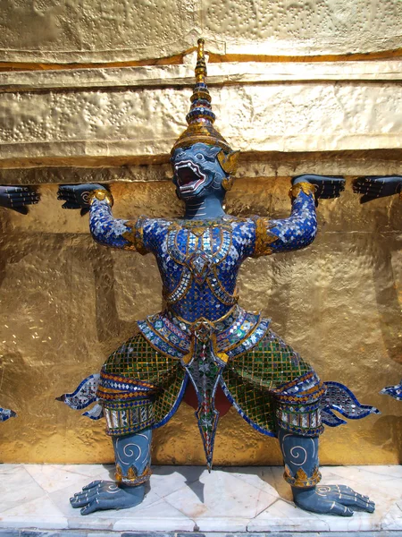 Tajski demon w grand palace, Tajlandia bangkok — Zdjęcie stockowe
