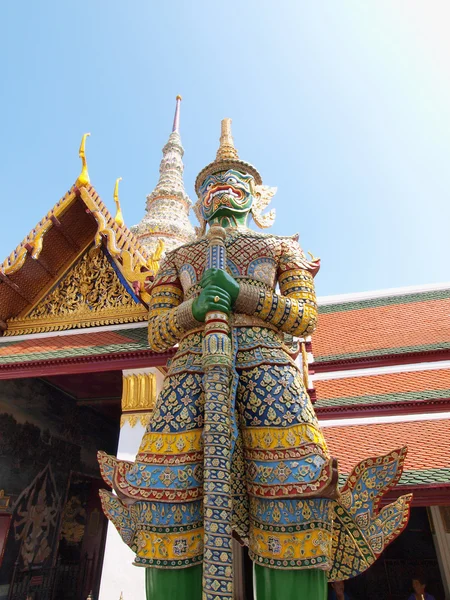 在宏伟的宫殿，泰国曼谷泰国恶魔 — 图库照片