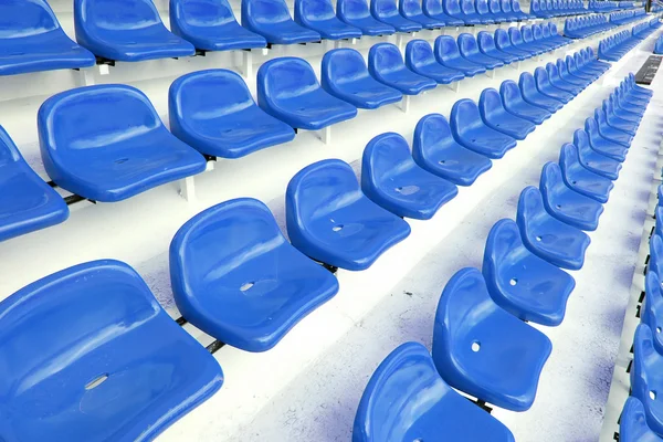 Červené sedadlo na stadionu hasadin thep v Thajsku — Stock fotografie