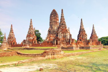 WAT chaiwatthanaram, ayutthaya, Tayland