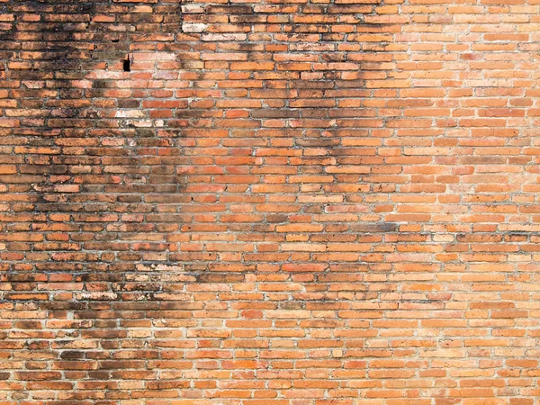 Antiguo muro de ladrillo grunge rojo —  Fotos de Stock
