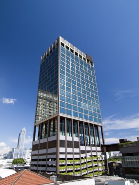 Bangkok, Tayland highrise modern Binası.