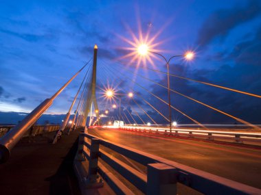 Mega sling brug, rama 8, in bangkok thailand