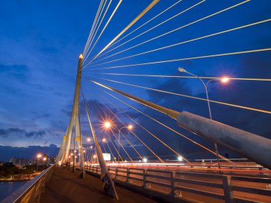 Mega sling brug, rama 8, in bangkok thailand