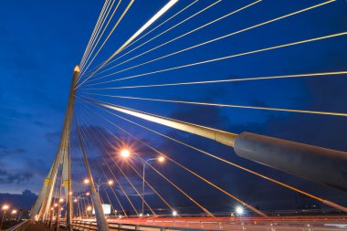 Mega sling brug, rama 8, in bangkok thailand