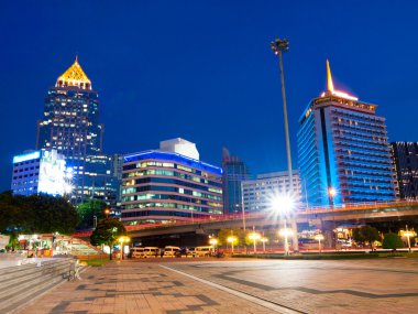 şehir merkezinde gece, bangkok, Tayland, thailand, Bangkok city