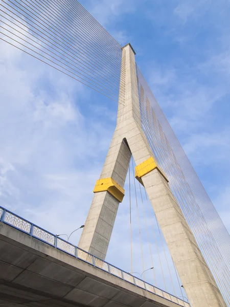 Mega sling Bridge,Rama 8, in Thailand — Stock Photo, Image