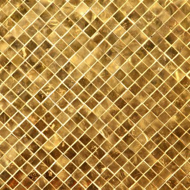 Abstract golden square background clipart