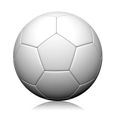 Bir futbol topunun 3D canlandırması