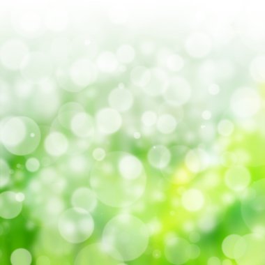 Beautiful Nature Bokeh and green background clipart