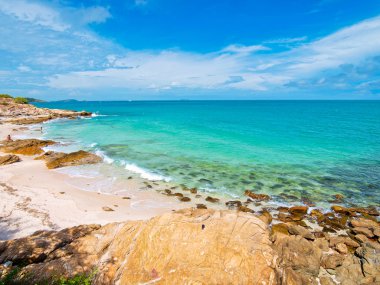 Idyllic Scene Ao Nuan Beach at Samed Island,Thailand clipart