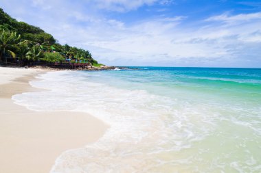 Idyllic Scene Beach at Samed Island,Thailand clipart