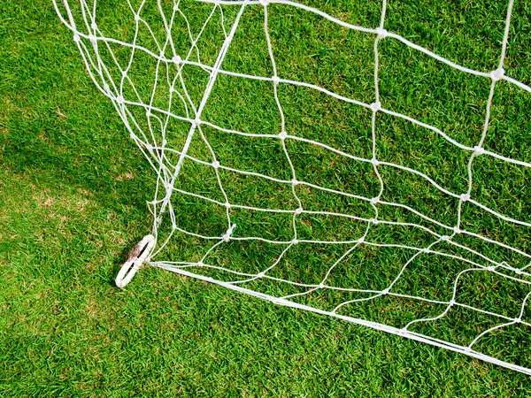 White football net — Stock Photo, Image