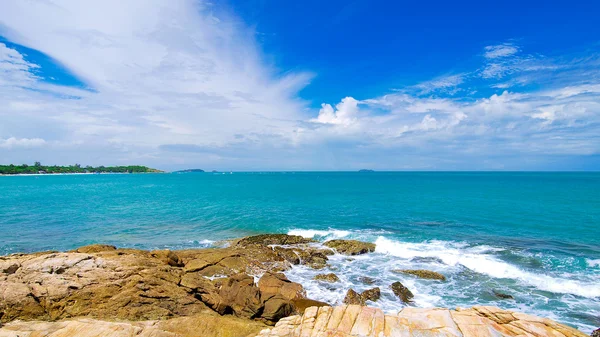 सैम द्वीप, थाईलैंड में आइडिलिक दृश्य समुद्र तट — स्टॉक फ़ोटो, इमेज