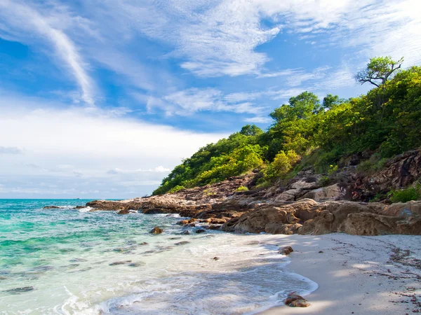 सैम द्वीप, थाईलैंड में आइडिलिक दृश्य समुद्र तट — स्टॉक फ़ोटो, इमेज