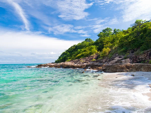 Idyllischer Strand auf Samed Island, Thailand — Stockfoto