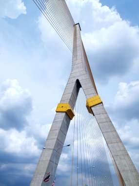 Mega sling brug, rama 8, in bangkok thailand