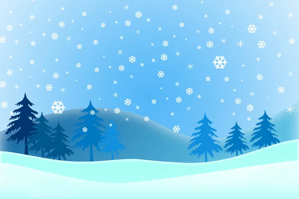 God jul, vinter — Stockfoto