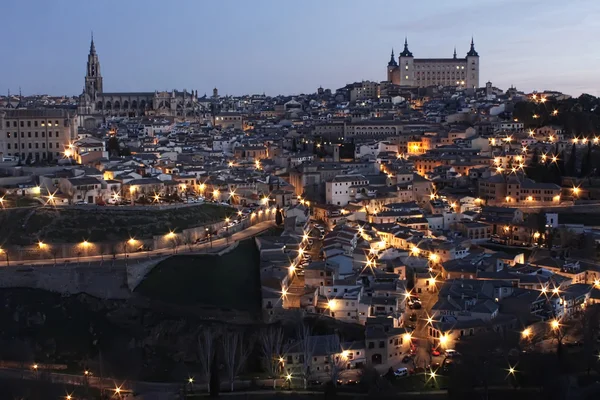 Toledo im Morgengrauen — Stockfoto