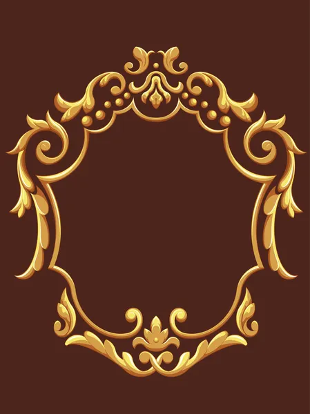 Ornement royal doré — Image vectorielle