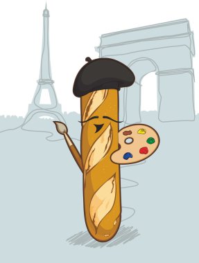 French Bread clipart