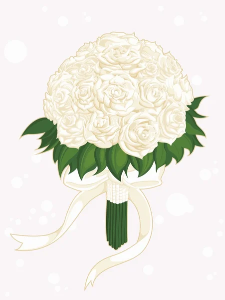 Stock vector Wedding Flower Bouquet