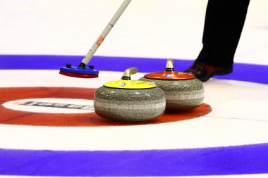 Curling clipart