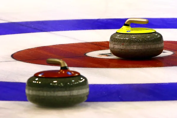 W Curlingu — Zdjęcie stockowe
