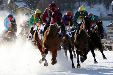 st. moritz içinde at yarışları