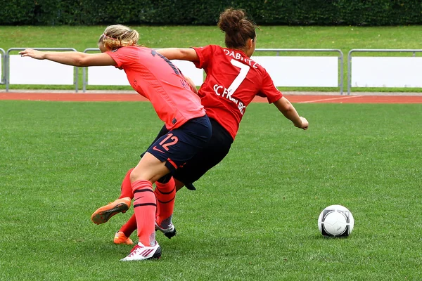 Donne calcio — Foto Stock