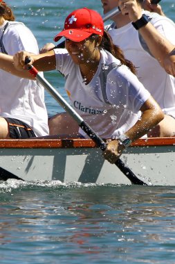 Dragon Tekne yarışında Rhine/Schweiz