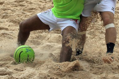 Beach soccer clipart