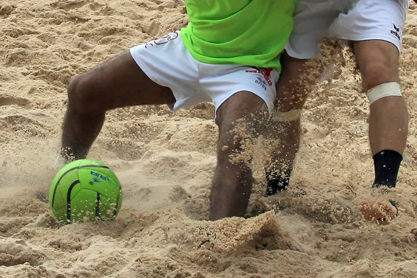 Fútbol playa — Foto de Stock