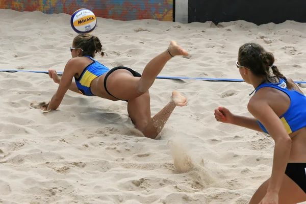 stock image Beach volleyball