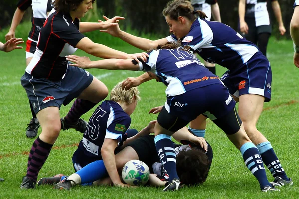 Rugby Mujeres — Foto de Stock