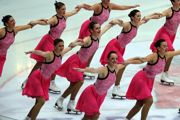 Synchronized Skating — Stock Photo, Image