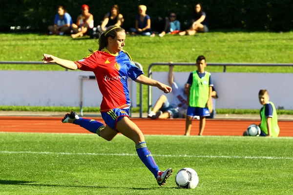 Mulheres futebol — Fotografia de Stock