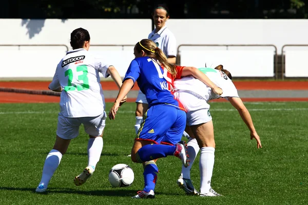 Piłka nożna kobiet — Zdjęcie stockowe