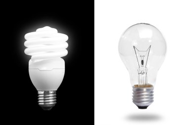 Light bulbs clipart