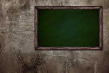 grunge duvar tahtaya tebeşir