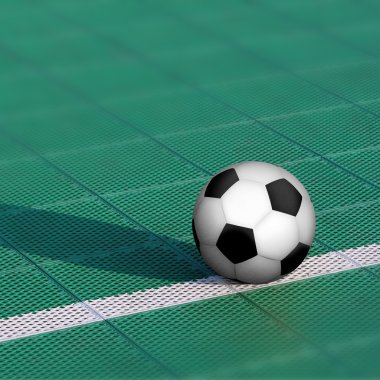 Soccer ball indoor clipart