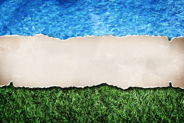 Schwimmbad abstrakter Hintergrund — Stockfoto