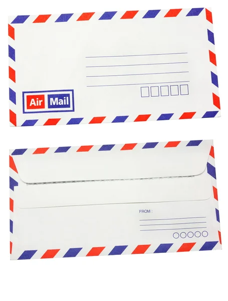 Envelop luchtpost — Stockfoto