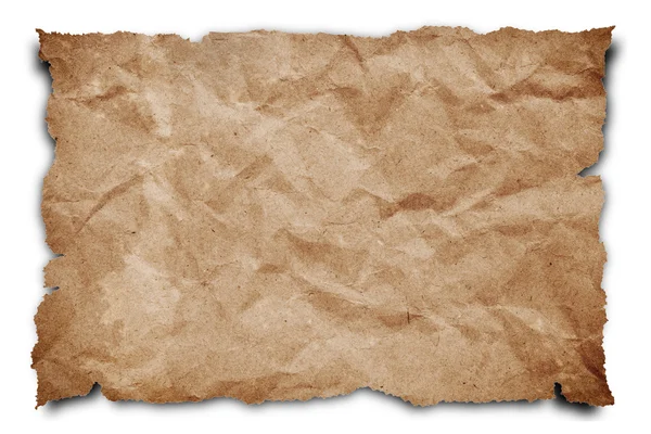 Kahverengi grunge kağıt — Stok fotoğraf