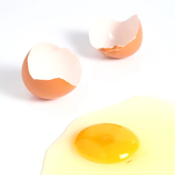 stock image Broken egg