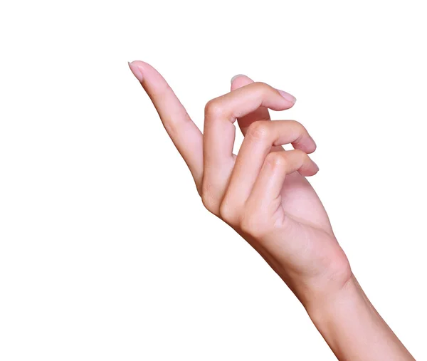 Hand gebaar nummer één — Stockfoto