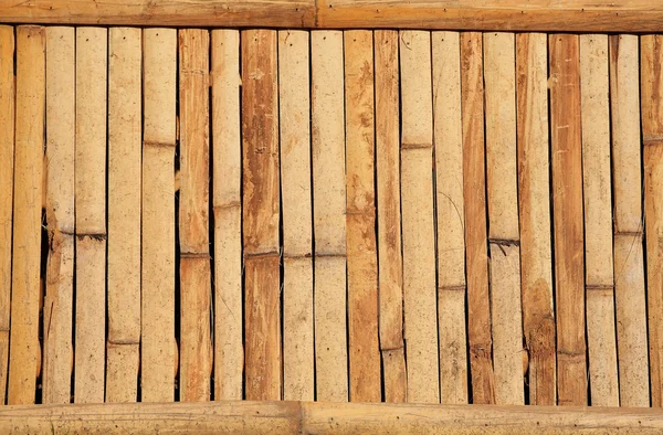 Parede de bambu — Fotografia de Stock