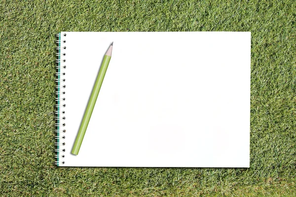 Notebook and Pencil — Stock Photo, Image