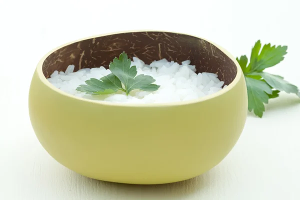 Bowl of rice Stock Image