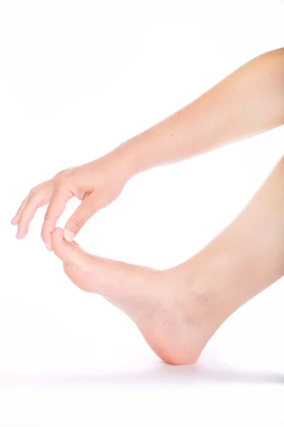 Mão e pé — Fotografia de Stock